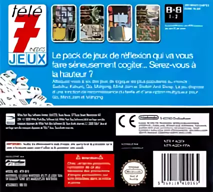 Image n° 2 - boxback : Tele 7 Jeux - Professor Brainmaniac